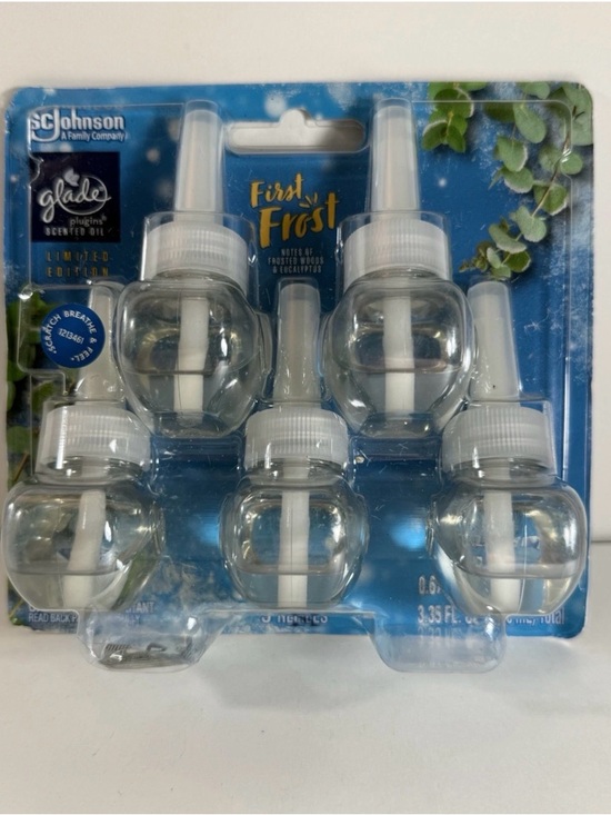 Glade Other - Glade Scenes Oil Plug In First Frost Scent Set Of 5 NIB Limited Edition
